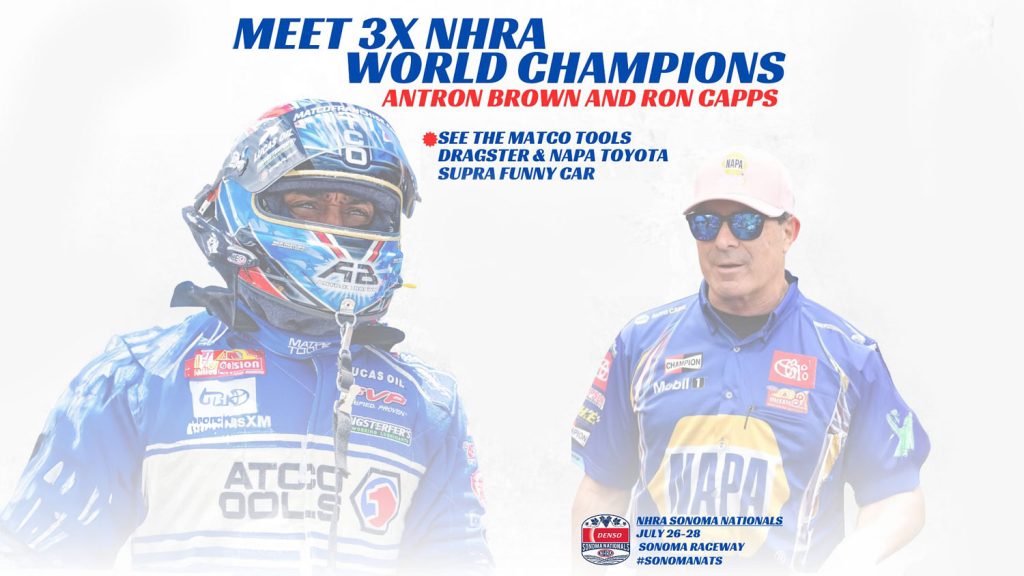 NHRA Sonoma Nationals meet and greet thumbnail