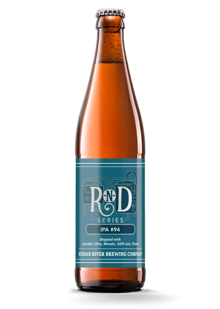 Bottle of RnD Series IPA #94