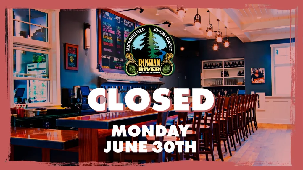 Picture of the bar at the Windsor Pub with the words Closed Monday June 30th.