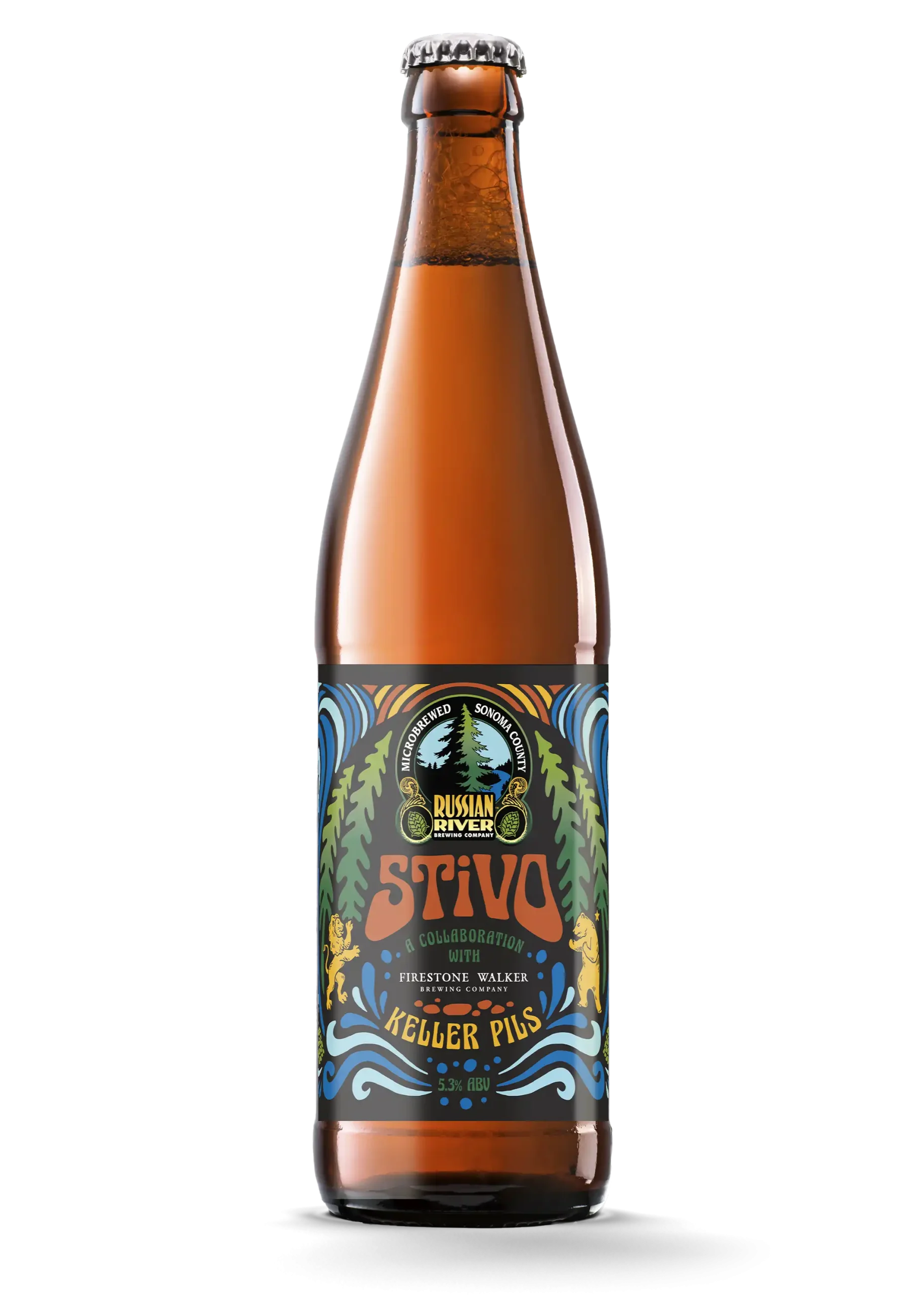 Bottle of STiVO Keller Pils