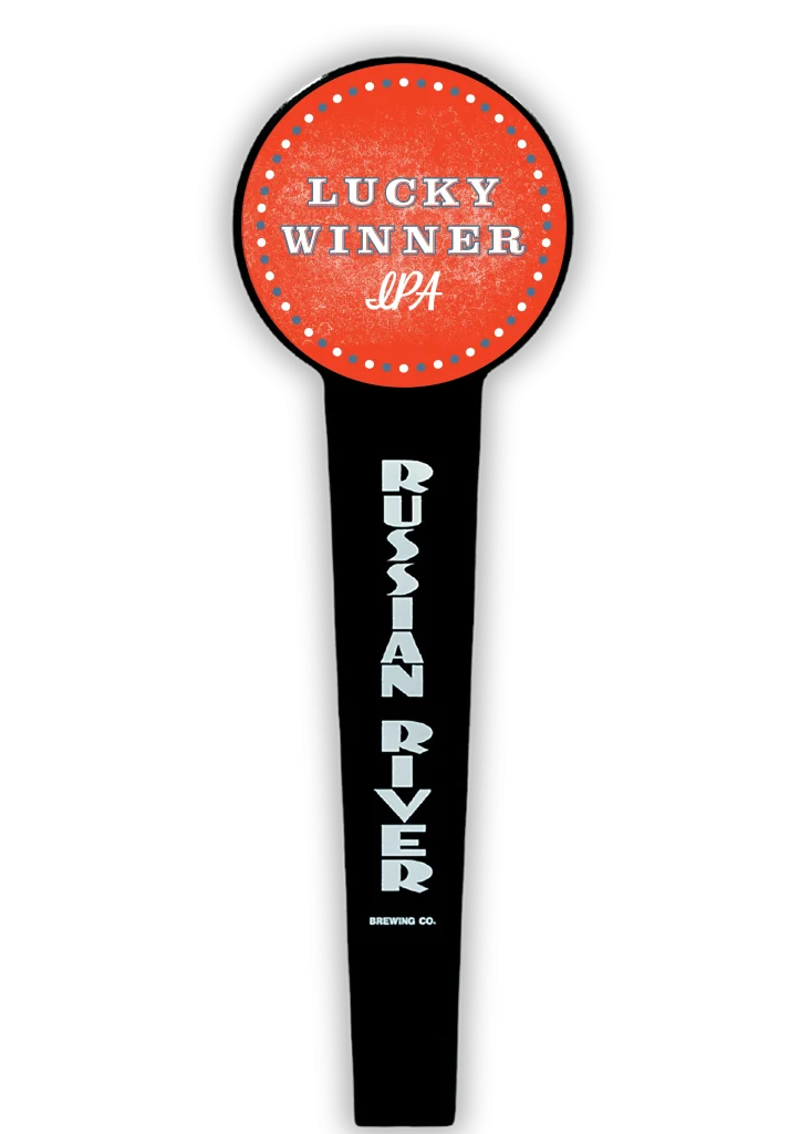 Lucky Winner IPA Tap Handle
