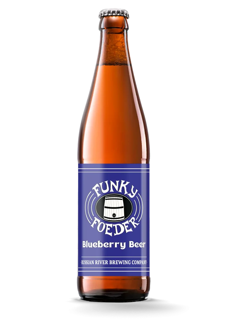 Bottle of Funky Foeder Blueberry